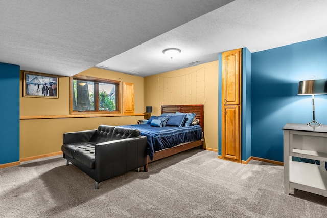 6354 Oxbow Bnd, Chanhassen, MN 55317 - bedroom featuring a textured ceiling and carpet floors
