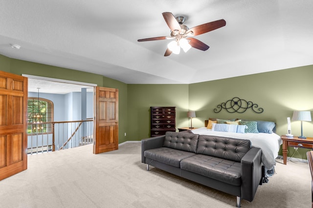 6354 Oxbow Bnd, Chanhassen, MN 55317 - bedroom featuring carpet and a ceiling fan