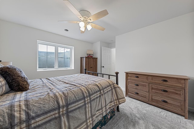 13827 Halstad Ave, Lonsdale, MN 55046 - bedroom featuring light colored carpet and ceiling fan
