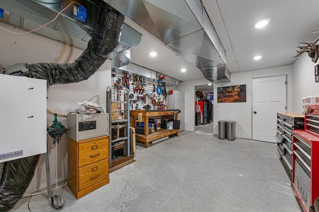 13827 Halstad Ave, Lonsdale, MN 55046 - finished basement with a workshop area