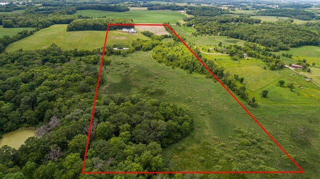 13827 Halstad Ave, Lonsdale, MN 55046 - view of rural area with property boundaries highlighted