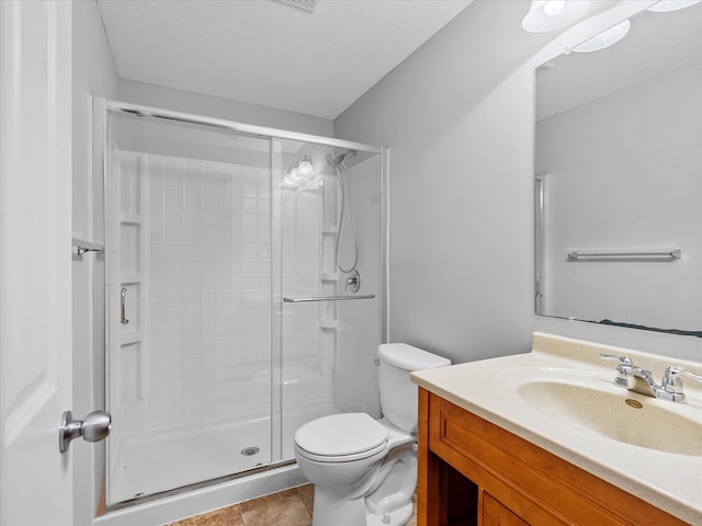1788 Fescue Ct, Shakopee, MN 55379 - full bathroom with a stall shower, vanity, and tile patterned flooring