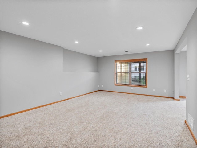 1788 Fescue Ct, Shakopee, MN 55379 - carpeted spare room with baseboards and recessed lighting