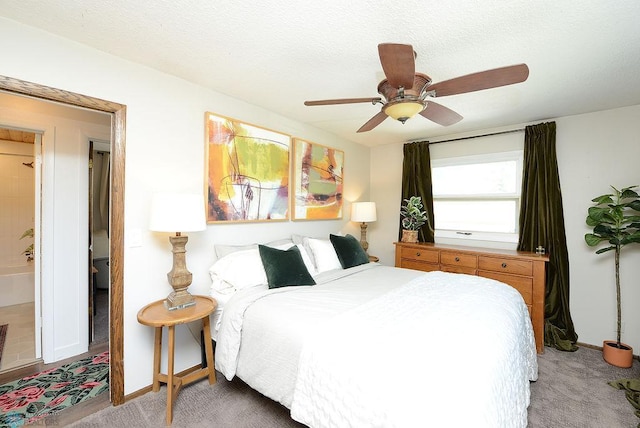 2833 1st St N, Fargo, ND 58102 - bedroom with carpet floors and ceiling fan