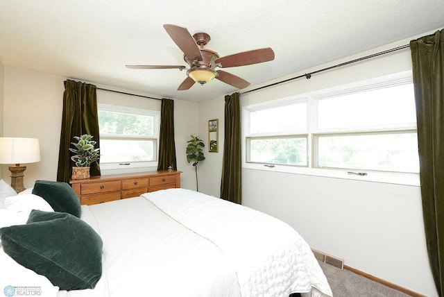 2833 1st St N, Fargo, ND 58102 - bedroom featuring carpet flooring and a ceiling fan