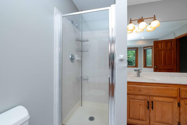 6262 Fernbrook Ln N, Maple Grove, MN 55311 - full bathroom with a shower stall and vanity
