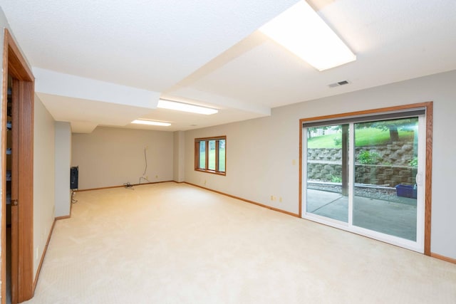 6262 Fernbrook Ln N, Maple Grove, MN 55311 - unfurnished room with baseboards and light carpet