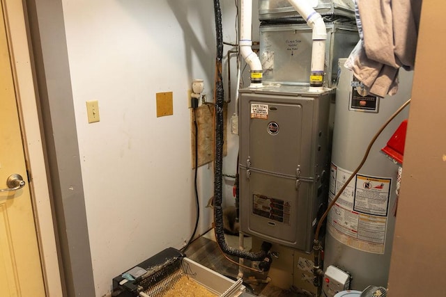 508 Jackson St SW, Hutchinson, MN 55350 - utilities with water heater and heating unit