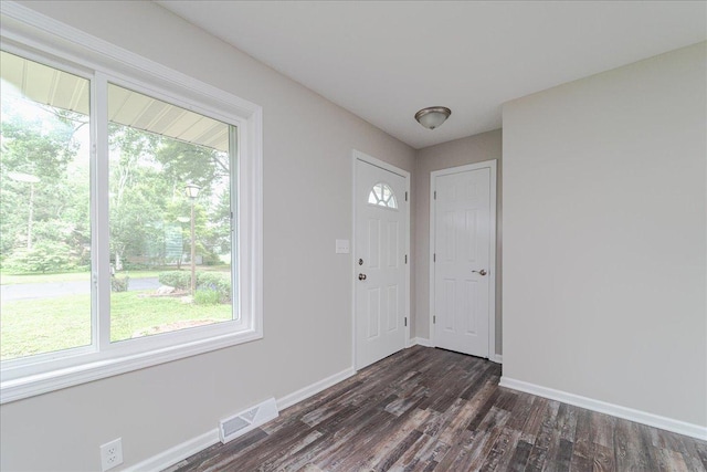 3667 205th St W, Farmington, MN 55024 - entryway with baseboards and dark wood finished floors