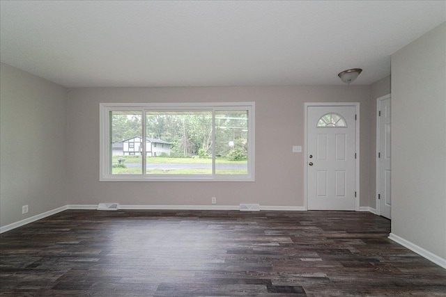 3667 205th St W, Farmington, MN 55024 - entrance foyer with dark wood finished floors and baseboards