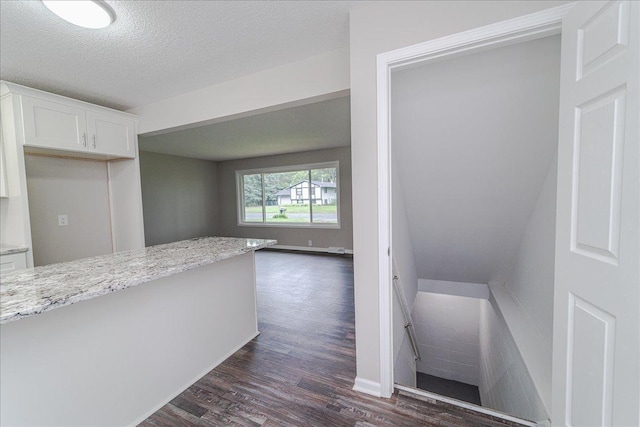 3667 205th St W, Farmington, MN 55024 - hall featuring dark wood-style floors and a textured ceiling