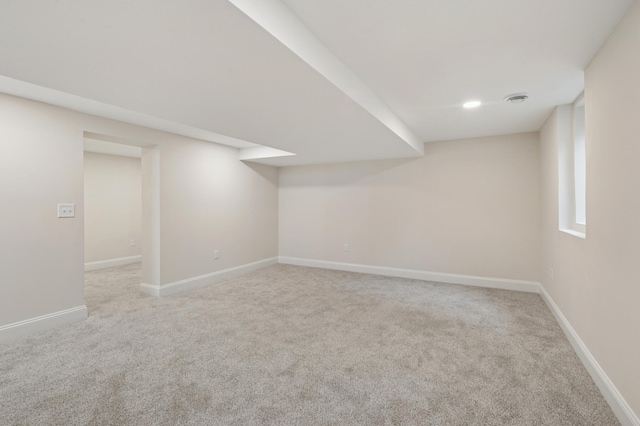 4236 22nd Ave S, Minneapolis, MN 55407 - finished basement with carpet floors and baseboards