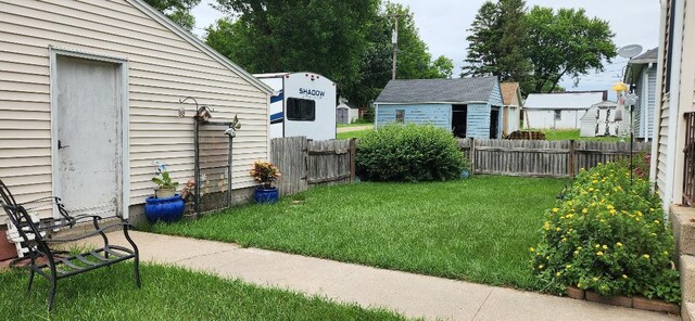 216 1st St, Kiester, MN 56051 - view of yard
