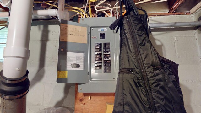 216 1st St, Kiester, MN 56051 - utilities featuring electric panel