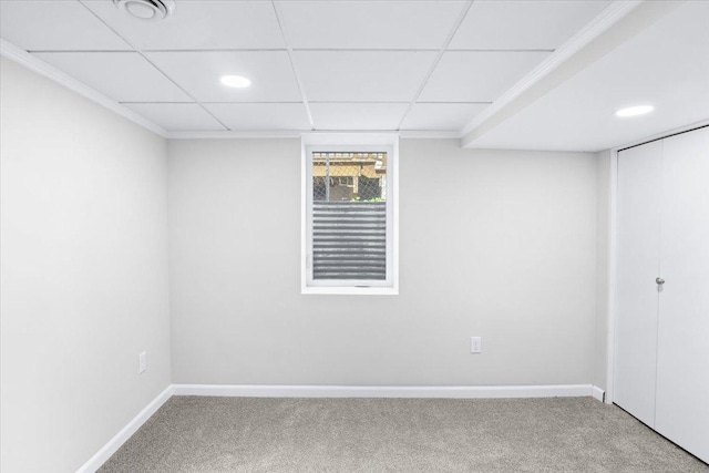 422 Jefferson Ave S, Edina, MN 55343 - basement featuring carpet floors and recessed lighting