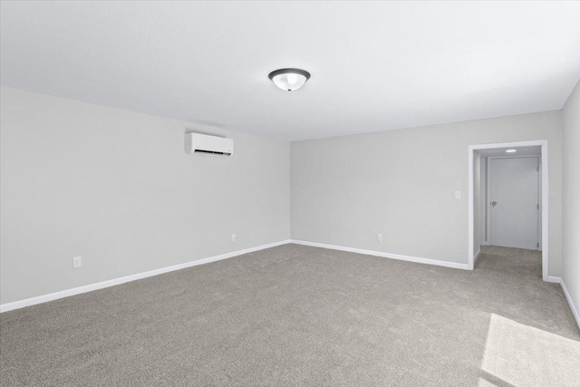 422 Jefferson Ave S, Edina, MN 55343 - carpeted spare room featuring an AC wall unit and baseboards