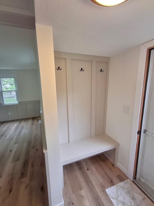 251 Colfax Ave NE, Hector, MN 55342 - mudroom featuring wood finished floors