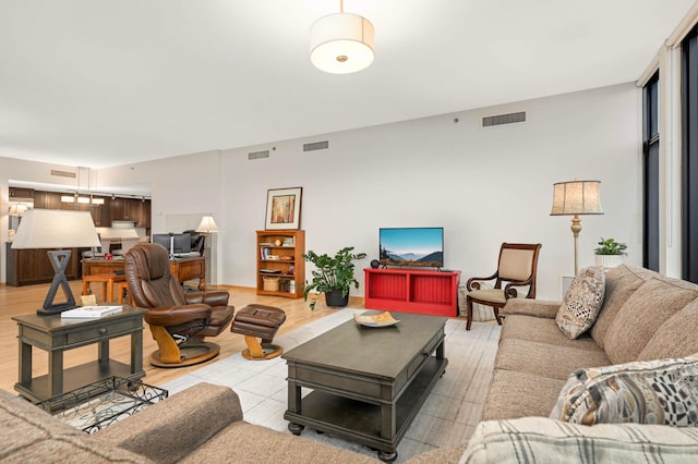 1120 2nd St Unit 1002, Minneapolis, MN 55415 - living area with light wood-style flooring