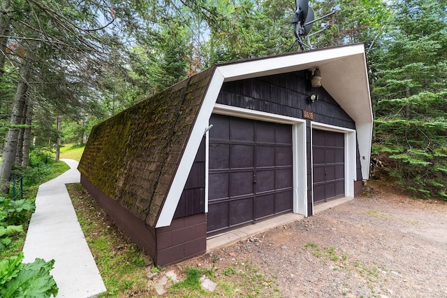 6618 Sumac Dr, Grand Lake Twp, MN 55803 - view of detached garage