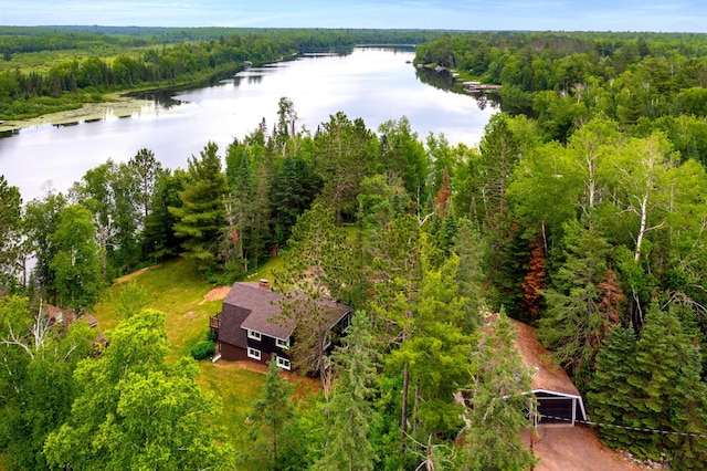 6618 Sumac Dr, Grand Lake Twp, MN 55803 - bird's eye view of a forest and a large body of water