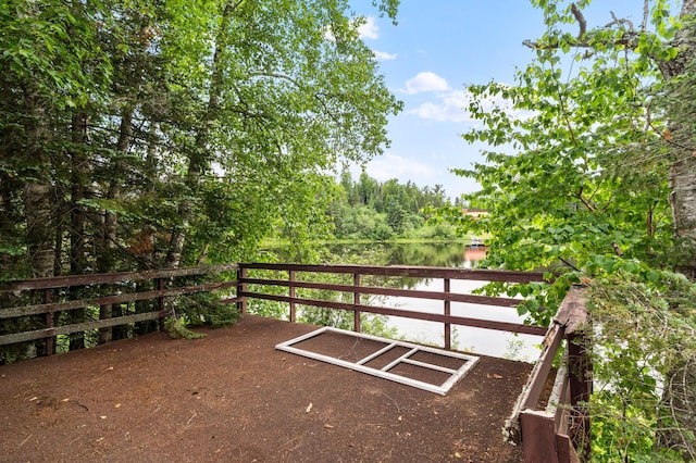 6618 Sumac Dr, Grand Lake Twp, MN 55803 - gate with a water view