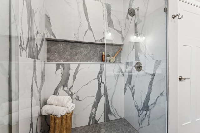 4838 Education Dr N, Hugo, MN 55038 - full bath with a marble finish shower