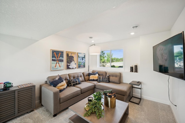 26645 8th St W, Zimmerman, MN 55398 - living room featuring light carpet and baseboards