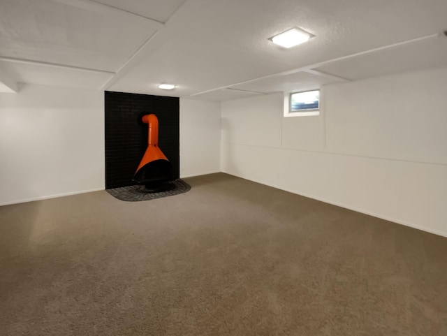 5808 Colfax Ave N, Brooklyn Center, MN 55430 - below grade area featuring carpet flooring