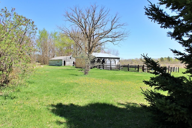 7210 79th Ave SW, Staples, MN 56479 - view of yard with a view of countryside