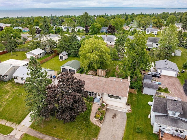 5120 Juniata St, Duluth, MN 55804 - aerial perspective of suburban area featuring a nearby body of water