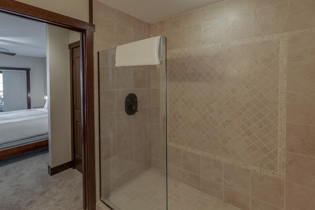 502 Cleveland Blvd Unit 3200, Walker, MN 56484 - ensuite bathroom featuring a tile shower