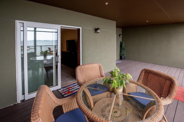 502 Cleveland Blvd Unit 3200, Walker, MN 56484 - deck with outdoor dining area