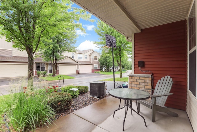 15652 Emerald Dr N Unit 3, Hugo, MN 55038 - view of patio / terrace with a residential view