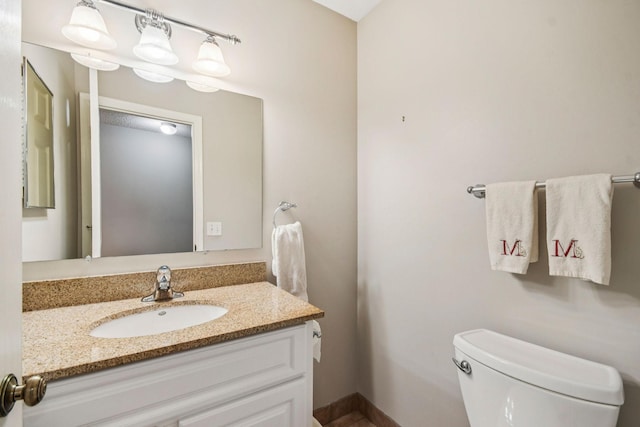 8924 Darnel Rd, Eden Prairie, MN 55347 - bathroom featuring vanity and toilet