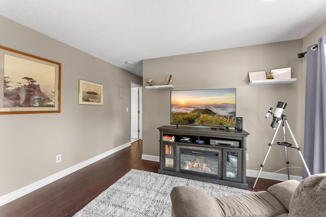 1150 Dellwood St S Unit 306, Cambridge, MN 55008 - living area with baseboards and wood finished floors