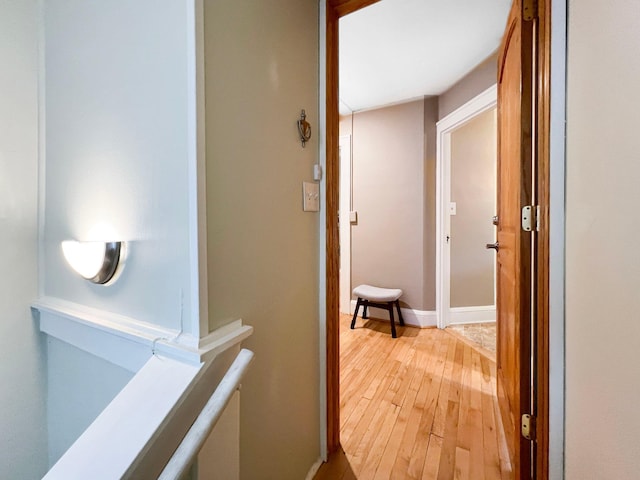 1511 Branston St, Saint Paul, MN 55108 - hall with light wood-style floors and baseboards
