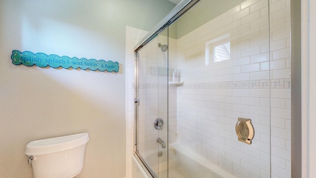 830 Prairie Island Rd N, Winona, MN 55987 - full bathroom with combined bath / shower with glass door and toilet