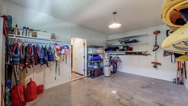 830 Prairie Island Rd N, Winona, MN 55987 - garage with baseboards
