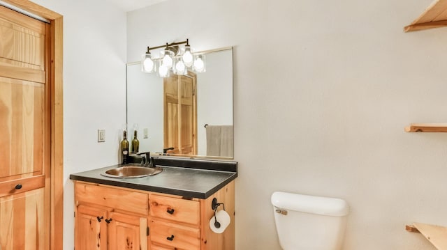 2756 7 5/8 Ave, Chetek, WI 54728 - bathroom featuring toilet and vanity