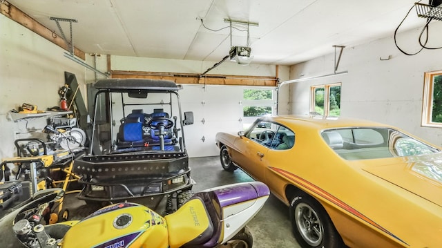 2756 7 5/8 Ave, Chetek, WI 54728 - garage with a garage door opener