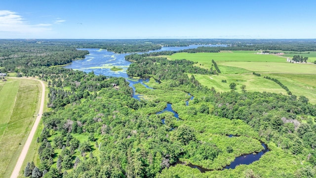 2756 7 5/8 Ave, Chetek, WI 54728 - aerial view of property and surrounding area featuring a nearby body of water