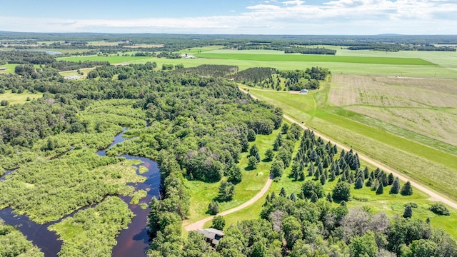 2756 7 5/8 Ave, Chetek, WI 54728 - aerial view of sparsely populated area