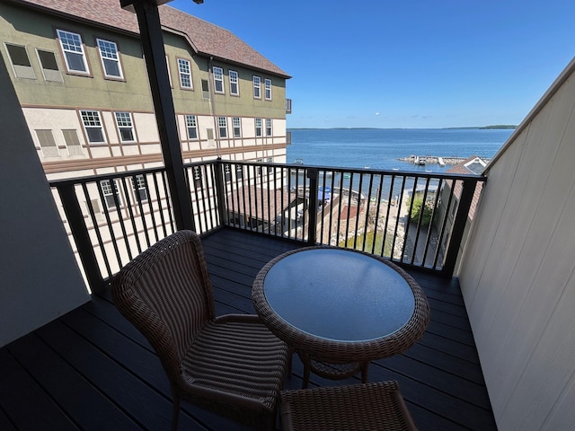 502 Cleveland Blvd W Unit 2300, Walker, MN 56484 - balcony featuring a water view