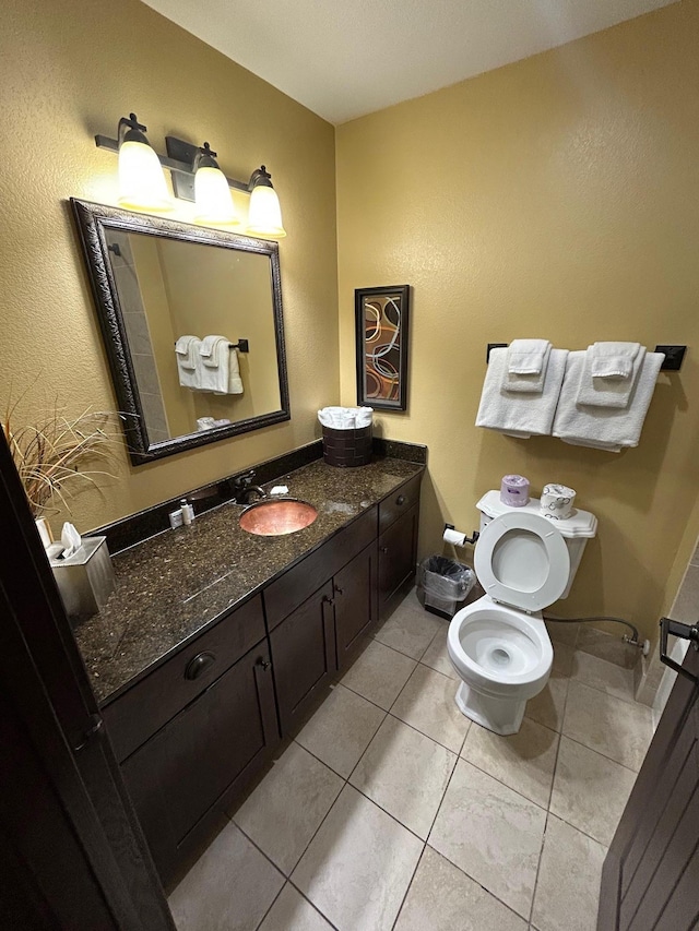 502 Cleveland Blvd W Unit 2300, Walker, MN 56484 - half bathroom featuring vanity and tile patterned floors