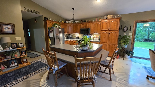 2145 Kenneth Dr, Albert Lea, MN 56007 - dining area with lofted ceiling