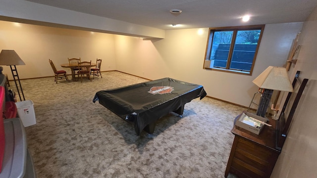 2145 Kenneth Dr, Albert Lea, MN 56007 - rec room featuring carpet flooring and pool table
