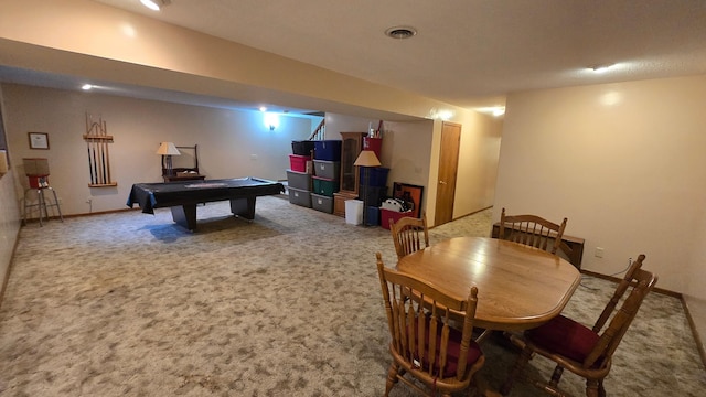 2145 Kenneth Dr, Albert Lea, MN 56007 - game room with carpet floors and billiards