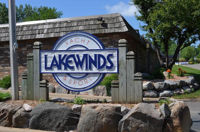 4387 Wilshire Blvd Unit 307, Mound, MN 55364 - view of community sign
