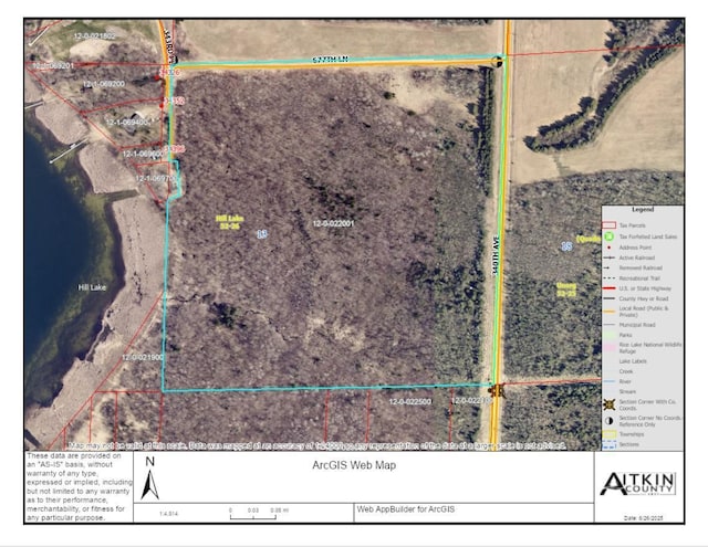 TBD 340th Ave, Hill Lake Twp, MN 55748