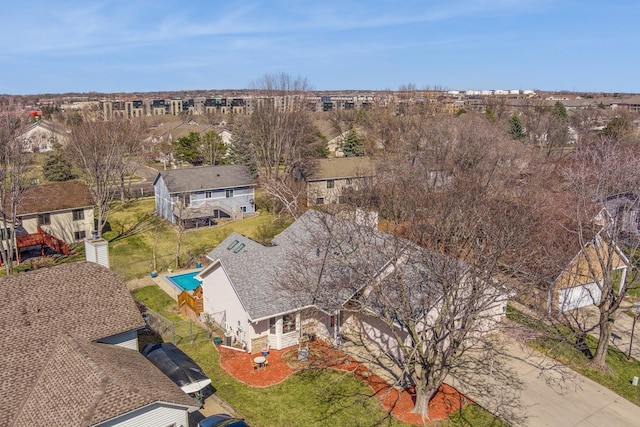 7175 Upper 157th St W, Apple Valley, MN 55124 - bird's eye view of a pool